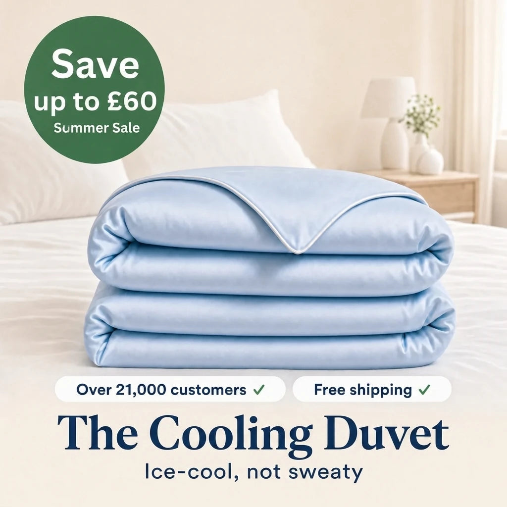 Nidoriva Cooling Duvet in Crystal Blue