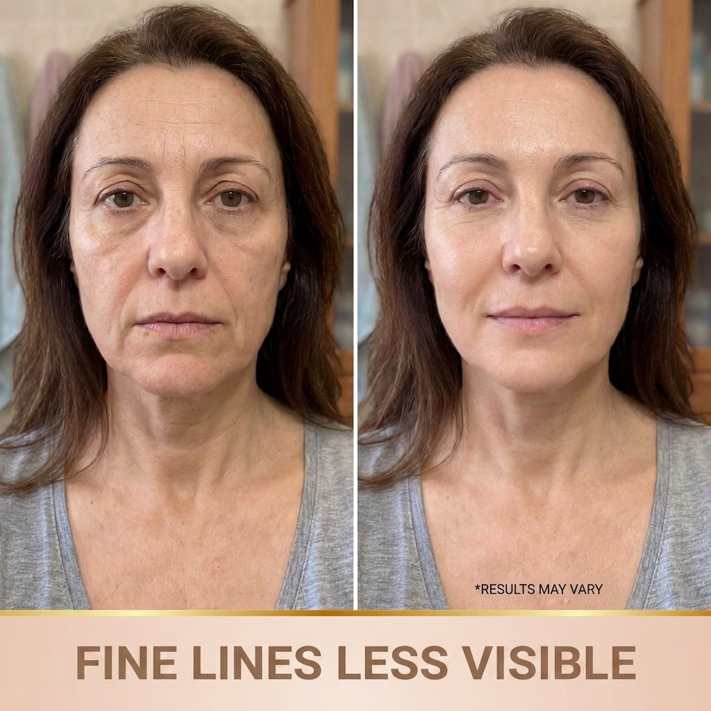 Fine lines less visible