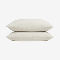 Muslin pillowcase set in White