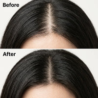 Before and after hair results