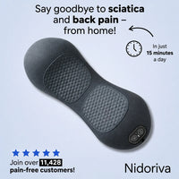 Nidoriva 3-in-1 Lumbar Decompression Device – relieve sciatica and back pain at home in 15 minutes a day