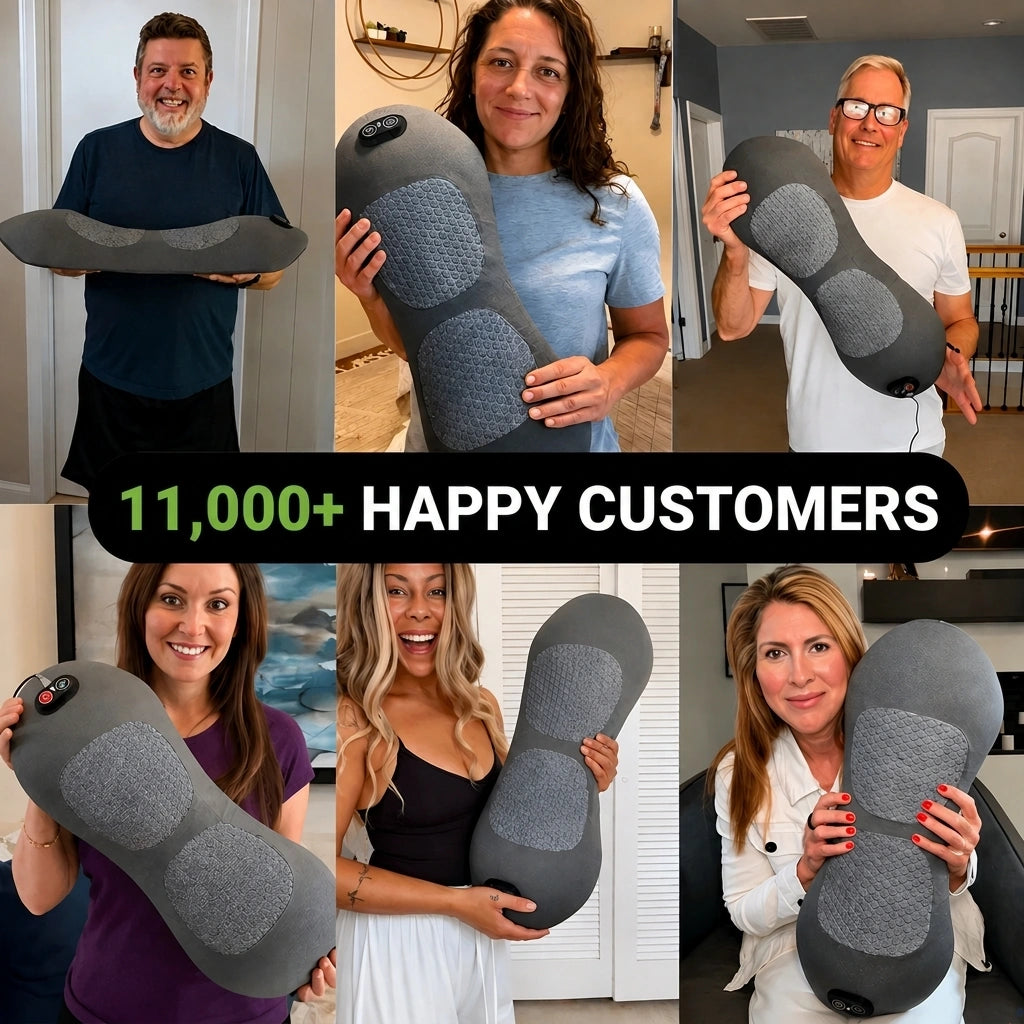 Over 11,000 happy customers using the Nidoriva back decompression device