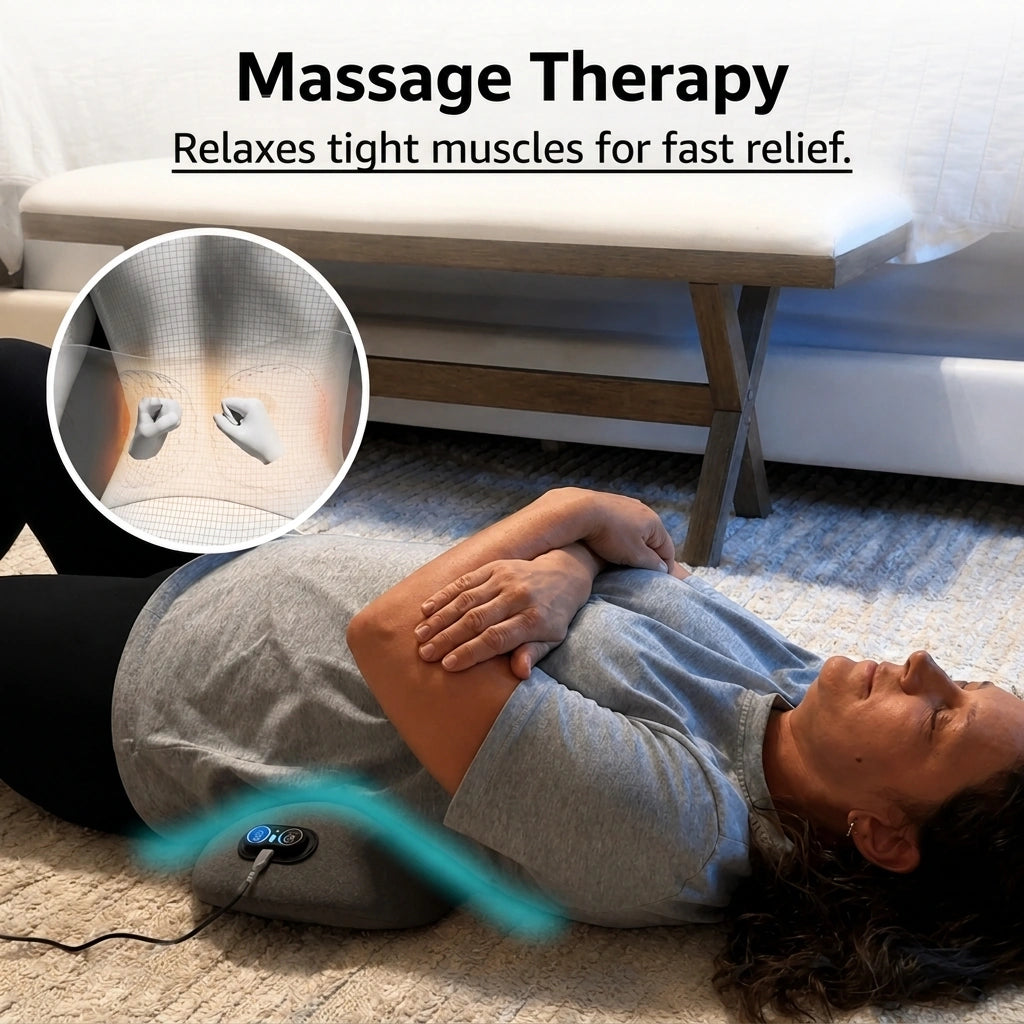 Massage therapy – relaxes tight muscles for fast relief