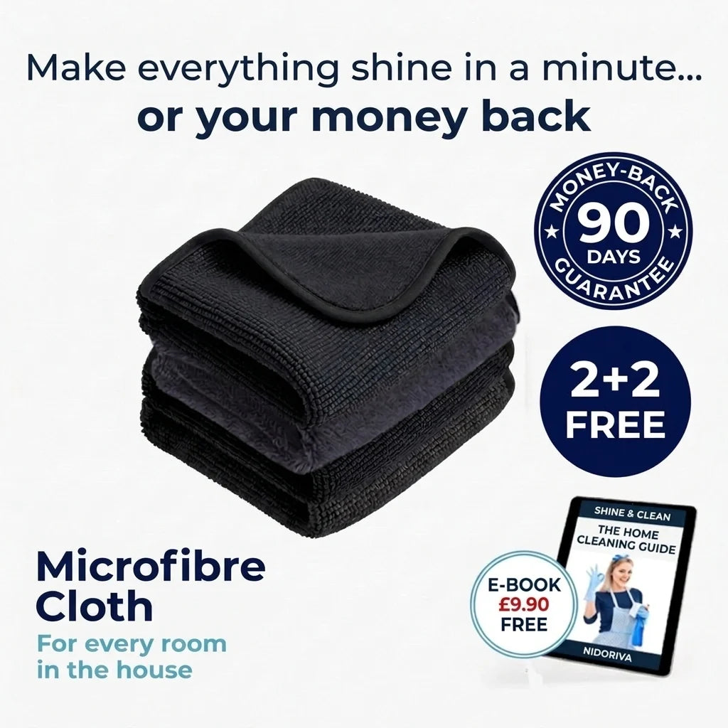 Nidoriva microfibre cloth – make everything shine in a minute