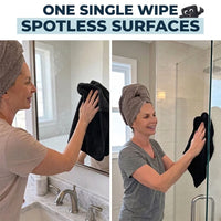 One single wipe, spotless surfaces